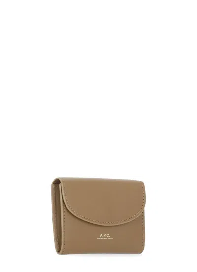 Apc A.p.c. Wallets In Brown