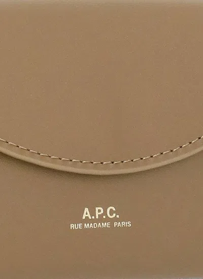 Apc A.p.c. Wallets In Brown