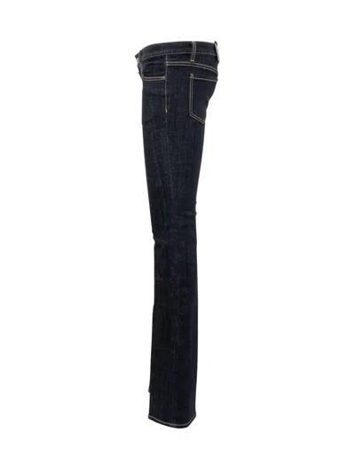 Dsquared2 Jeans Bootcut Denim Dark Blue In Black