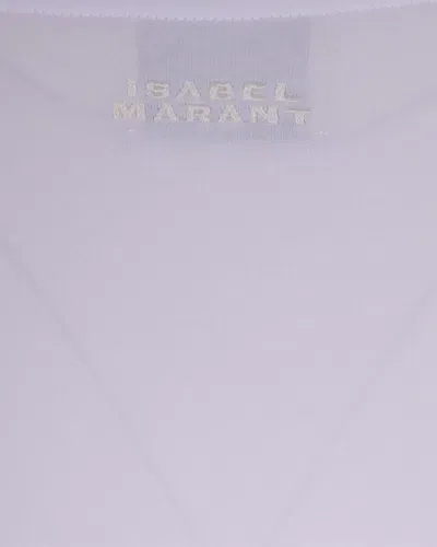 Isabel Marant Maelis T-shirt In White