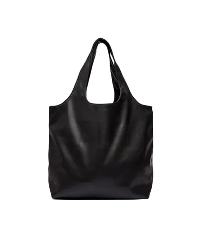 Apc A.p.c. Ninon Canvas Tote Bag In Black