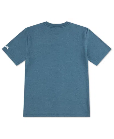 Hurley Boys 8-20 Alpha-fill Crewneck T-shirt In Blue