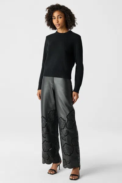 Toccin Jenny Classic Crewneck Sweater In Blue