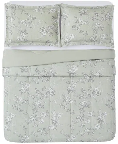 Macy's Pem America Bird Toile 3-pc. Comforter Sets In Green