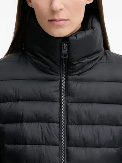 Marc O'polo Quilted Zip Jacket In Black