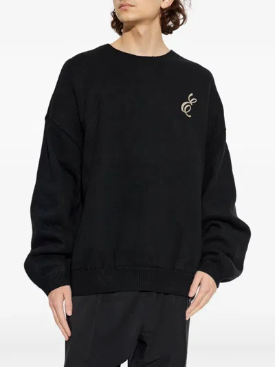 LOGO刺绣圆领卫衣