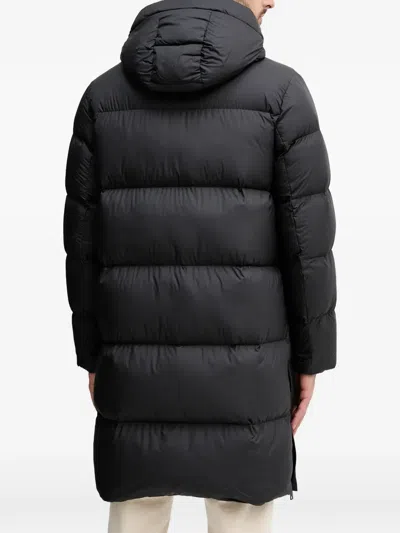 Bomboogie Monaca Hooded Puffer Coat In Black