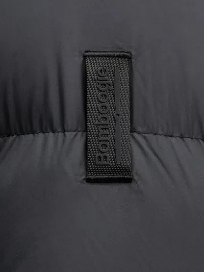 Bomboogie Monaca Hooded Puffer Coat In Black