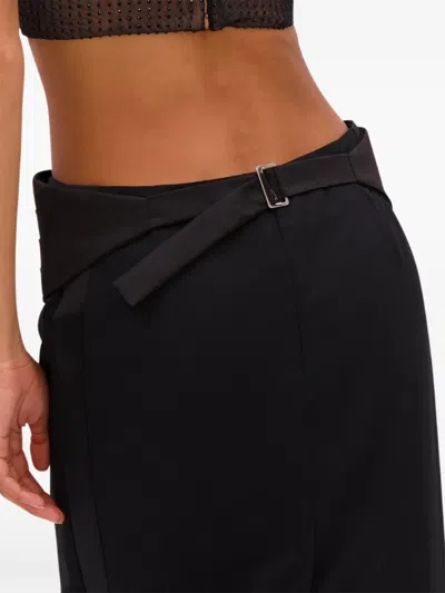 Area Column Maxi Skirt In Black