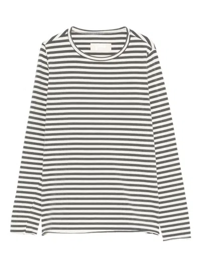 Labo Art Jeppe Striped Top In Black