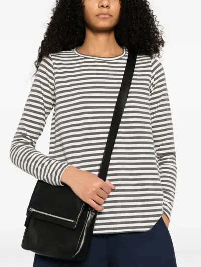Labo Art Jeppe Striped Top In Black