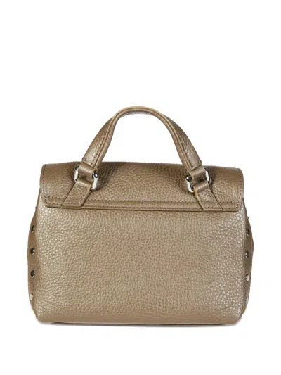 Zanellato Tie-lock Handbag In Green