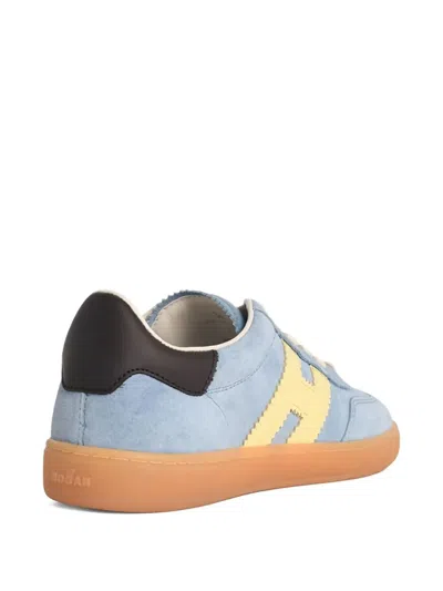 Hogan Cool Sneakers Suede Upper Rubber Sole In Blue