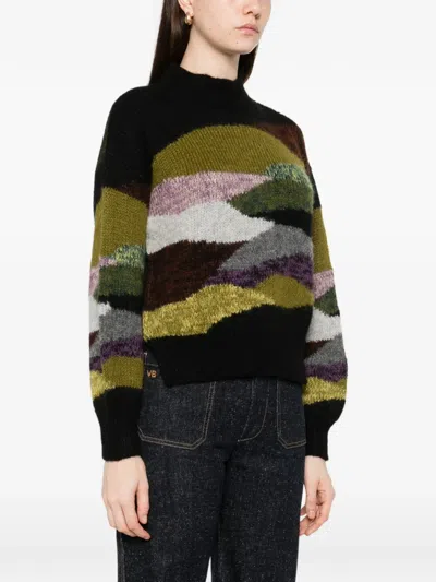 Antik Batik Patterned Sweater In Multi