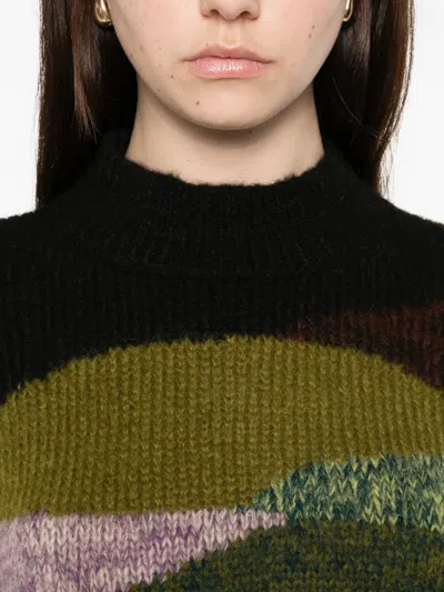 Antik Batik Patterned Sweater In Multi