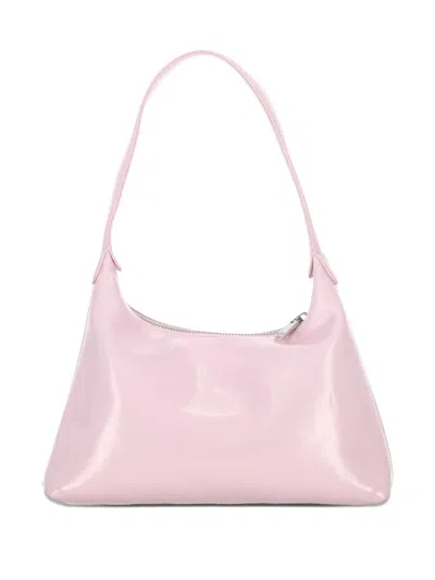 Stand Oil Plump Zip Shoulder Bag In Pink