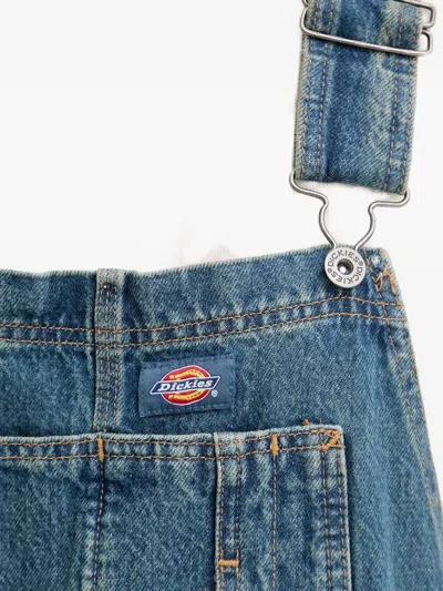 Dickies Straight-leg Cotton Jumpsuit In Blue