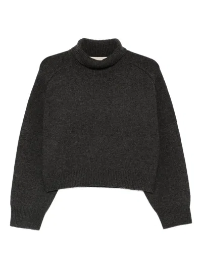 Vanessa Bruno Ballerine Turtleneck Sweater In Gray