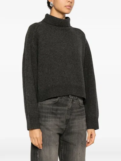Vanessa Bruno Ballerine Turtleneck Sweater In Gray