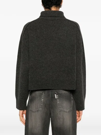 Vanessa Bruno Ballerine Turtleneck Sweater In Gray