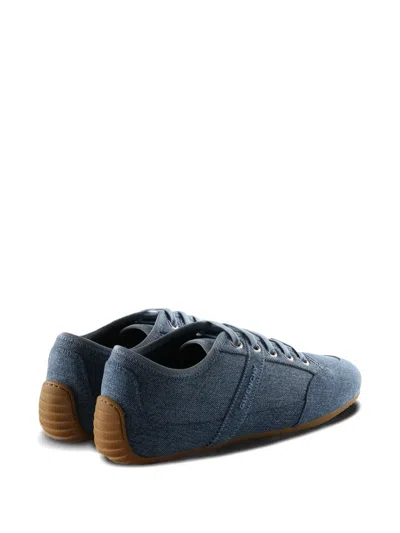 Givenchy Slim Sneakers In Denim In Blue