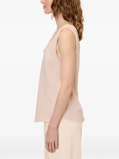 American Vintage Sonoma Scoop-neck Tank Top In Pink