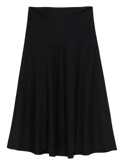 Vanessa Bruno A-line Midi Skirt In Black