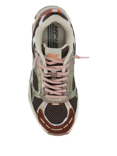 Maripe' Star Melrose Safari Cutout Sneakers In Brown