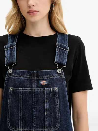 Dickies Cotton Jumpsuit In Blue
