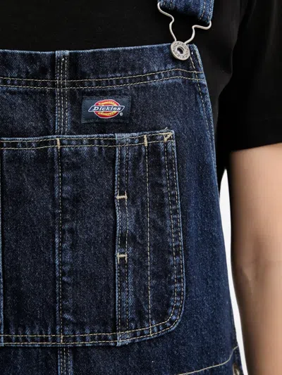 Dickies Cotton Jumpsuit In Blue