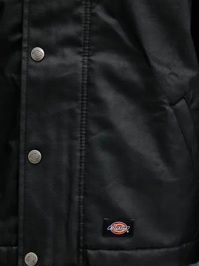 Dickies Buttoned Jacket In Black