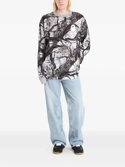 A Bathing Ape Long-sleeve T-shirt In Multi
