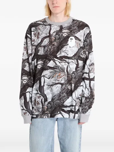 A Bathing Ape Long-sleeve T-shirt In Multi