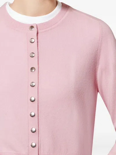 Isabel Marant Idesia Button Cardigan In Pink