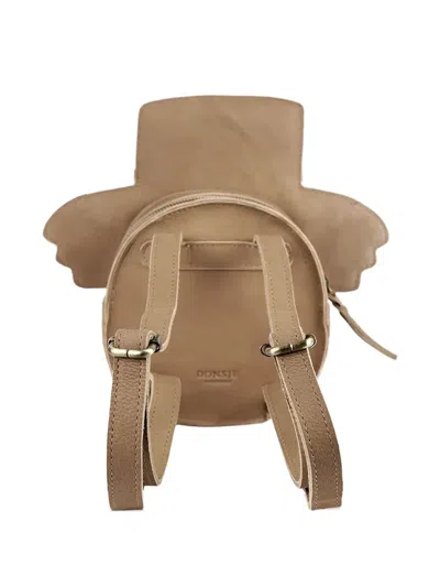 Donsje Koala-design Backpack In Brown
