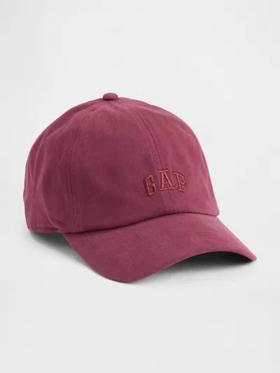 Gap Factory Gap Logo Baseball Hat In Red