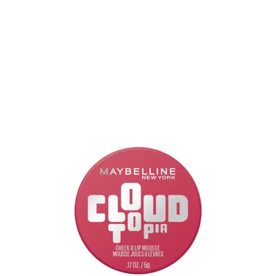 Maybelline New York Cloudtopia Blush Cheek & Lip Mousse Up To 14h Cheek Colour (various Shades) - 2 Ethereal Ro