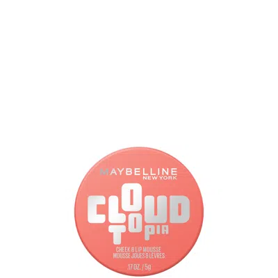 Maybelline New York Cloudtopia Blush Cheek & Lip Mousse Up To 14h Cheek Colour (various Shades) - 5 Coral Illus