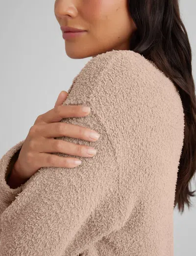 Tommy John Women's Plush Crewneck Sweatshirt In Brown