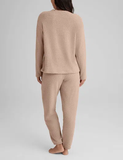 Tommy John Women's Plush Crewneck Sweatshirt In Brown