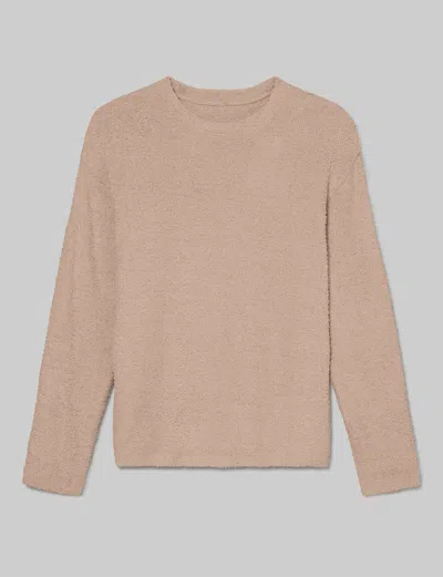 Tommy John Women's Plush Crewneck Sweatshirt In Brown