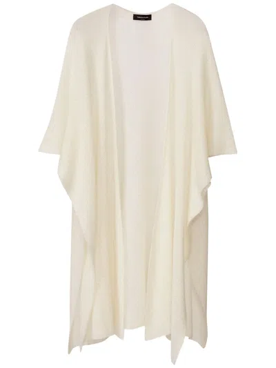 Fabiana Filippi Sequined Cape In White