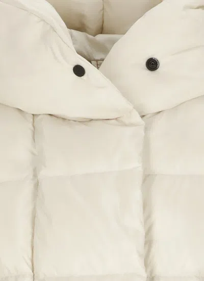 Peuterey Grad Padded Vest In Neutral