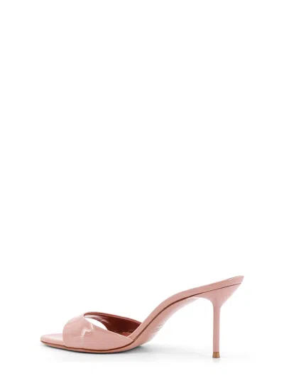 Paris Texas Lidia Mule Patent Leather Sandals In Neutral