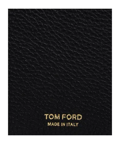 Tom Ford Leather Wallet In Black