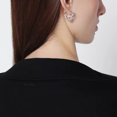 Alaïa Oversized Cotton-jersey Sweatshirt In Black