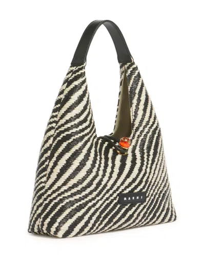 Marni Animal-pattern Bag In Multi