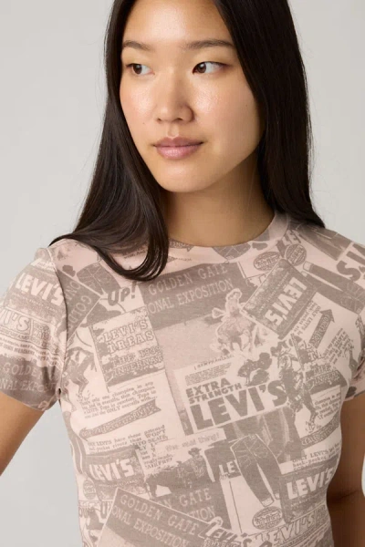 Levi's Essential Sporty Tee In Multi