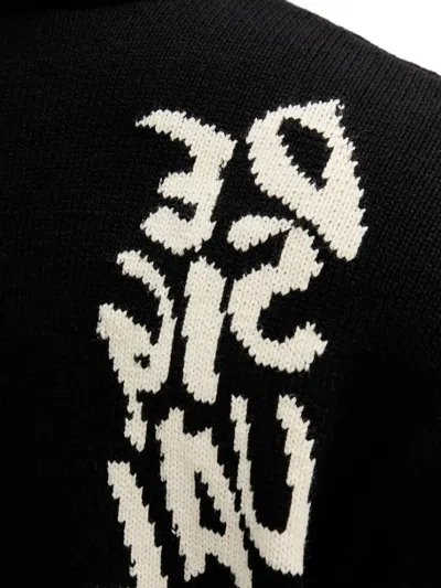 Desigual Cartoon Graphic Sweater In Blue