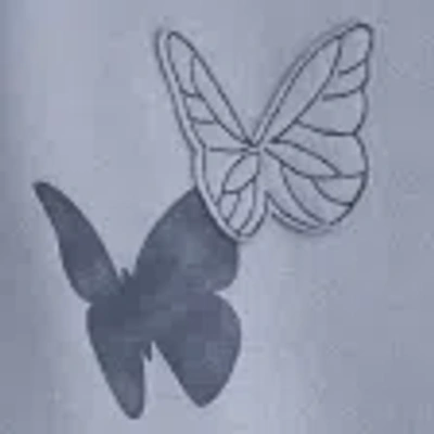 Hollister Oversized Butterfly Graphic Hoodie In Multi